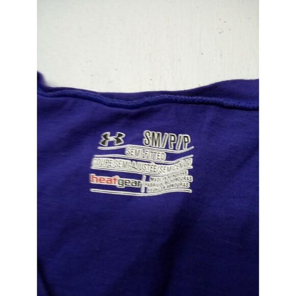 UNDER ARMOUR TECH Graphic Print Short Sleeve t-Shirt Women's Sz Small Petite - Picture 4 of 5